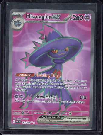 compare product 2025 Pokemon Phantasmal Flames Mismagius #112