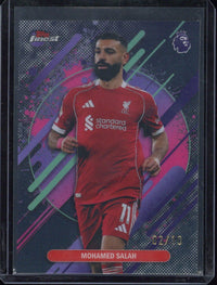 2026 Topps Finest Premier League Mohamed Salah /10 #258
