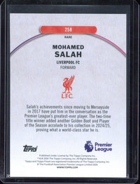 2026 Topps Finest Premier League Mohamed Salah /10 #258