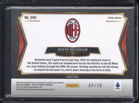 2024-25 Panini Select Serie A David Beckham /10 #240