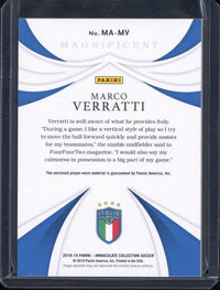 2018-19 Panini Immaculate Marco Verratti Magnificent Patch /50 #MA-MV