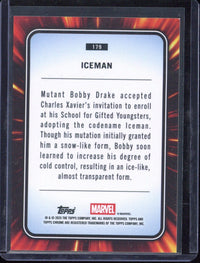 2025 Topps Chrome Marvel Iceman /25 #179