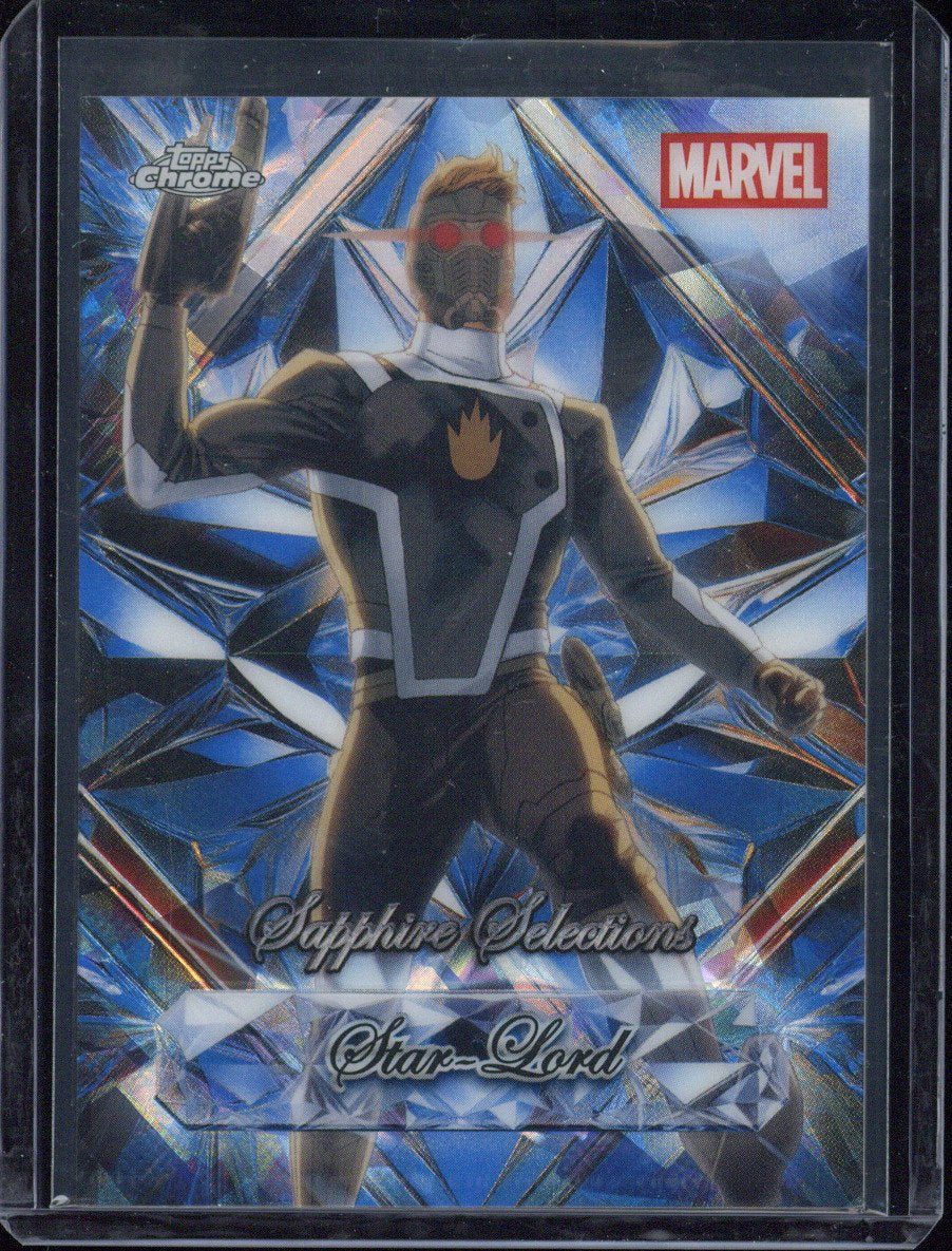 2025 Topps Chrome Marvel Sapphire Star Lord Sapphire Selections #SS-7