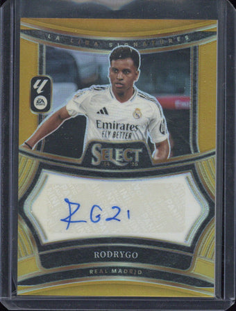 compare product 2024-25 Panini Select Rodrygo Autograph /10 #SS-RGO
