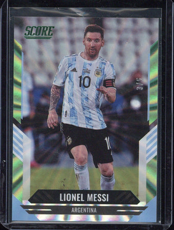 compare product 2021-22 Panini Score Lionel Messi /5 #71