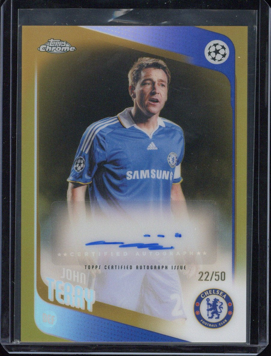 2025-26 Topps Chrome UCC John Terry Autograph /50 #CLA-JT