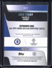 2025-26 Topps Chrome UCC John Terry Autograph /50 #CLA-JT