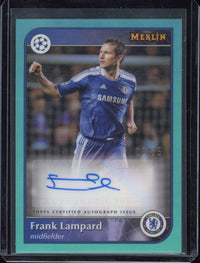 2024-25 Topps Merlin UCC Frank Lampard Autograph /75 #AU-FL