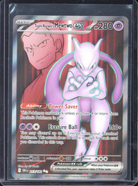 2025 Pokemon DRI EN Rocket's Mewtwo ex Ultra Rare #213
