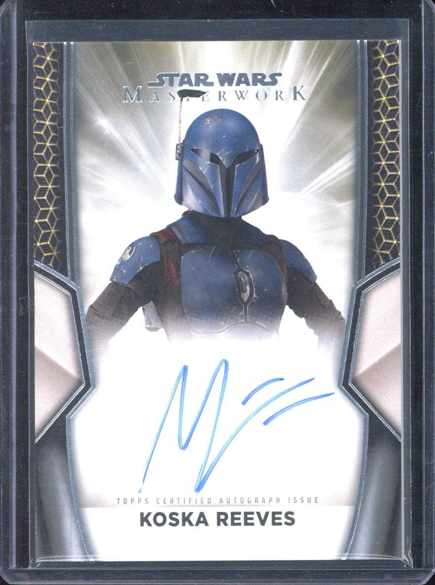 2025 Topps Star Wars Masterwork Koska Reeves Autograph #A-MV