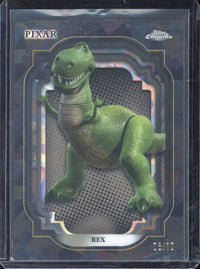 2024 Topps Chrome Disney Sapphire Rex /10 #74