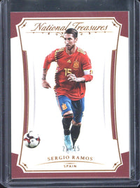 2018 Panini National Treasures Sergio Ramos Bronze /25 #73