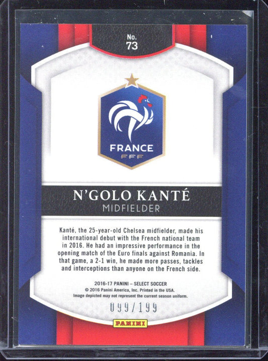 2016-17 Panini Select N'Golo Kante /199 #73