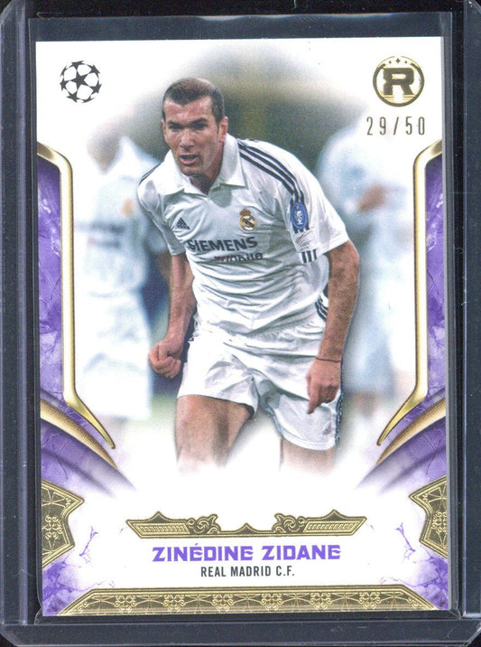 2024-25 Topps Reverence Zinedine Zidane /50 #27