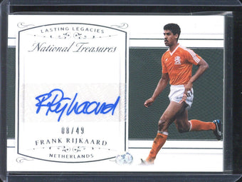 compare product 2018 Panini National Treasures Frank Rijkaard Autograph /49 #LL-FR