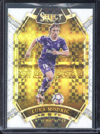 2016-17 Panini Select Luka Modric /99 White Prizm #263