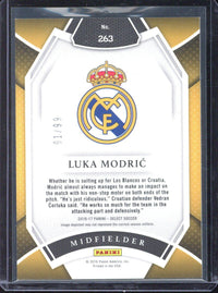 2016-17 Panini Select Luka Modric /99 White Prizm #263