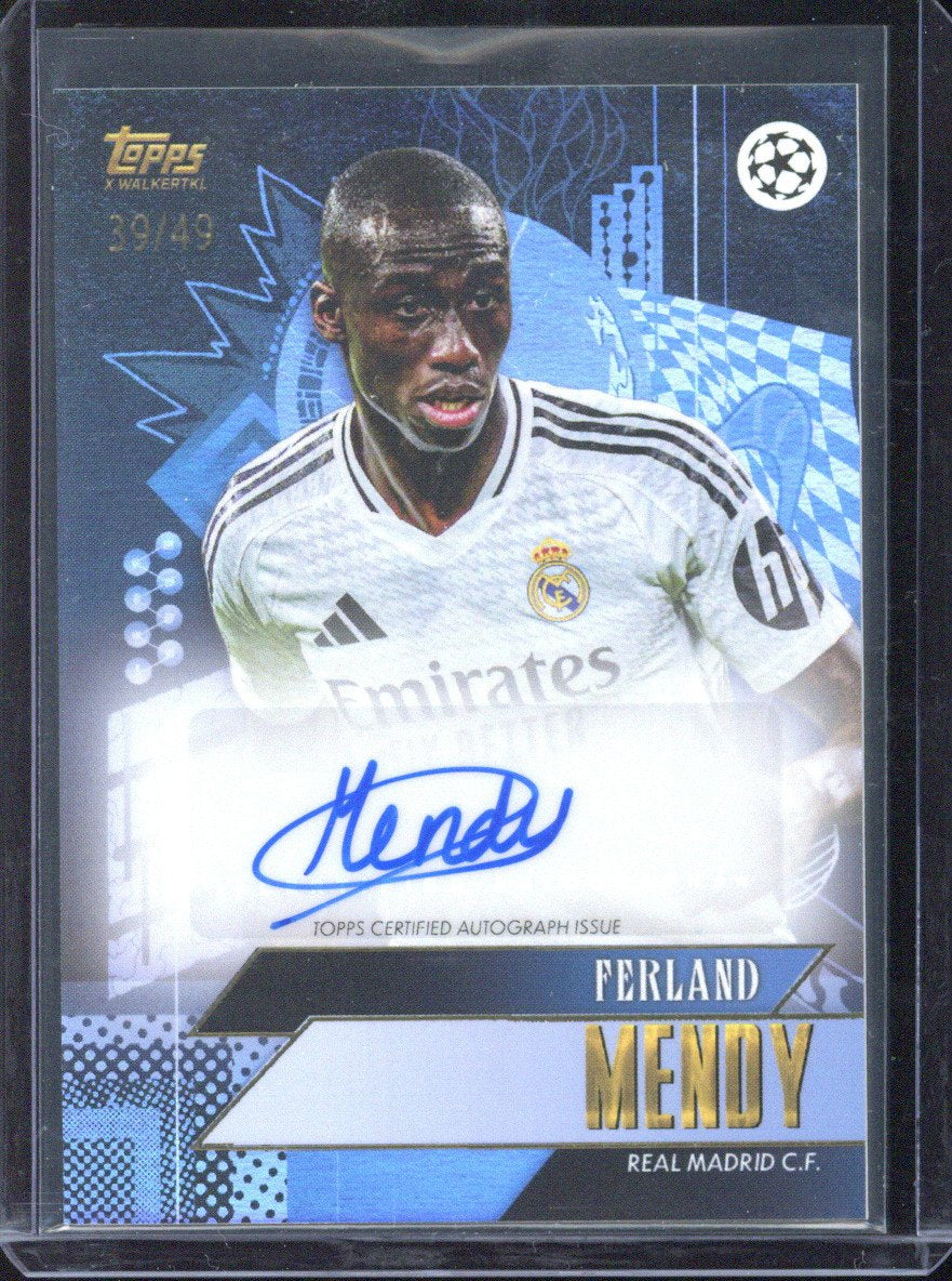2024-25 Topps UCC Gold Ferland Mendy Autograph /49