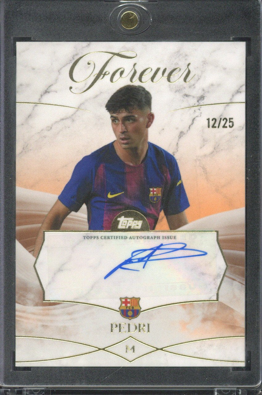 2025-26 Topps FC Barcelona Forever Pedri Autograph /25 #FM-PD