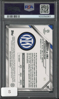 2021-22 Topps UCL Stefan De Vrij Foilfractor 1/1 #93 PSA 8