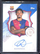 2024-25 Topps 125 Years Anniversary FC Barcelona Raphinha Autograph /75 #LA-RP