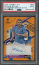 2022-23 Topps Finest UCC Kevin De Bruyne Orange Wave Autograph /25 #AKD PSA 9