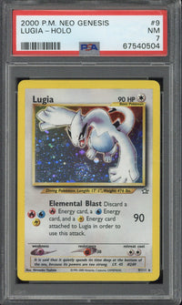 2000 Pokemon Neo Genesis Lugia - Holo #9 PSA 7