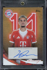 2025-26 Topps FC Bayern München Lineage Luis Diaz Autograph /50 #AK-LD