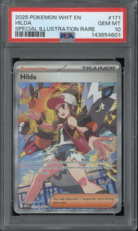 2025 Pokemon WHT Hilda Special Illustration Rare #171 PSA 10 - EU
