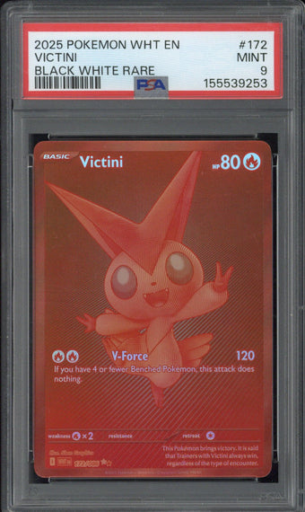 compare product 2025 Pokemon WHT EN Victini Black White Rare #172 PSA 9 - EU