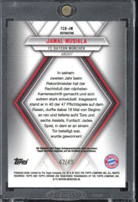 Jamal Musiala /49 OnCard AUTO - EU