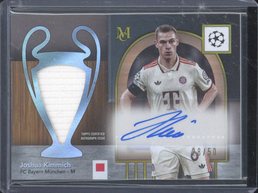 2024-25 Topps Museum Joshua Kimmich Autograph Patch /50