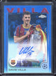 2024-25 Topps Chrome David Villa Autograph /150