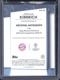 2024-25 Topps Museum Joshua Kimmich Autograph /25