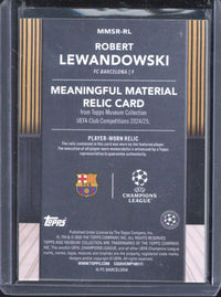 2024-25 Topps Museum Robert Lewandowski Patch /50