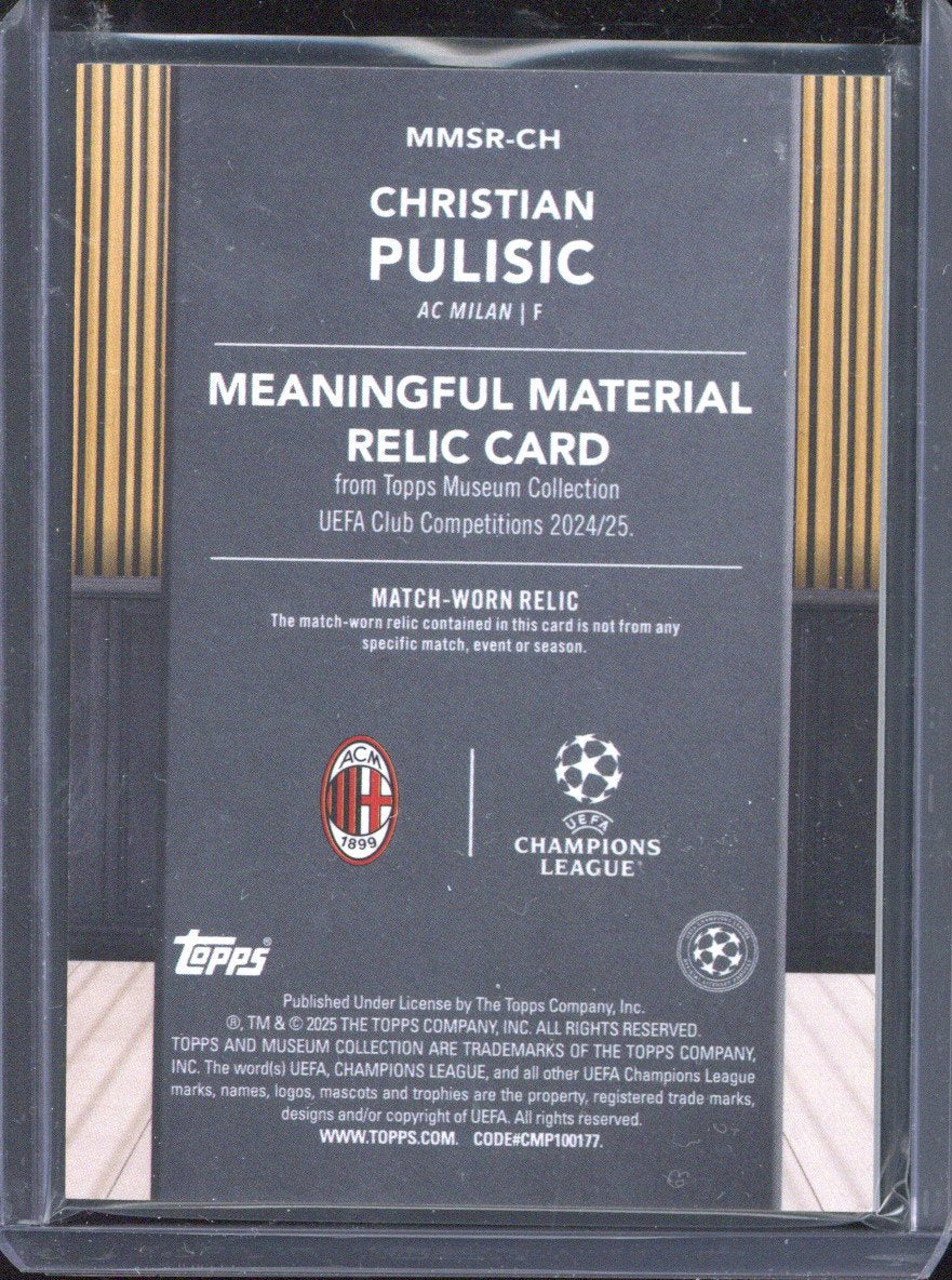 2024-25 Topps Museum Christian Pulisic Patch /10