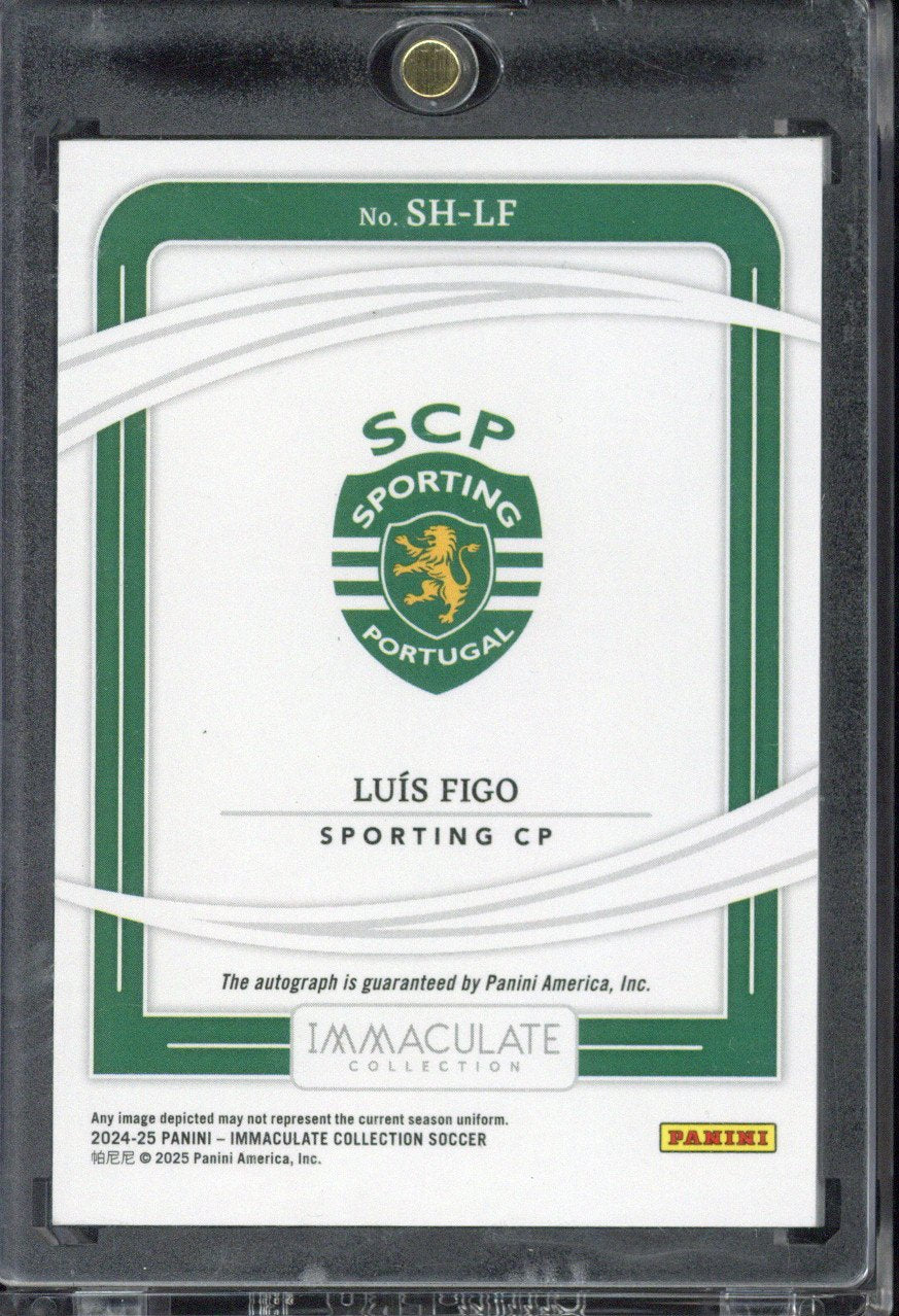 2024-25 Panini Immaculate Luis Figo Autograph /5 #SH-LF
