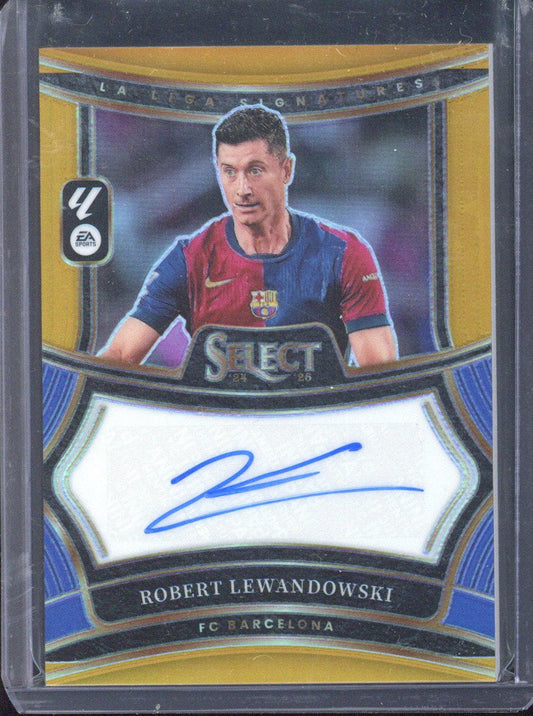 2024-25 Panini Select Robert Lewandowski Autograph /10 SS-RL