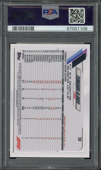 2021 Topps Chrome F1 Fernando Alonso Checker Flag Refractor PSA 10