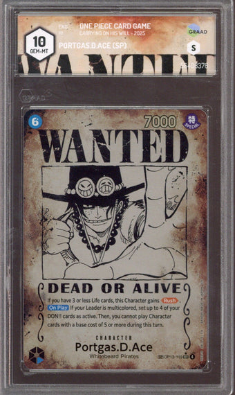 compare product 2025 One Piece Portgas.D.ace SP Graad 10 - EU