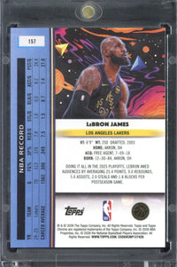 2025-26 Topps Cosmic Chrome Basketball LeBron James /5 #157