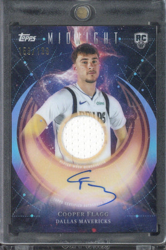 compare product 2025 Topps Midnight Cooper Flagg RC Jersey Autograph Twilight /199 #RJA-CF