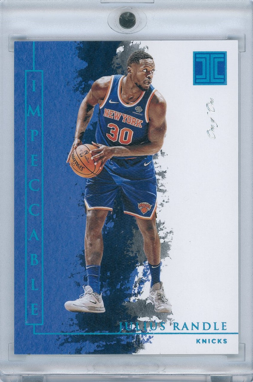 2019/20 Panini Basketball Impeccable #93 Julius Randle 1/1