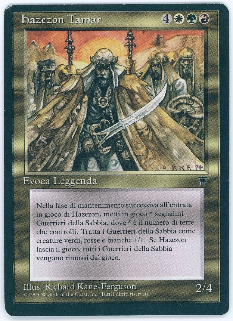 1994 Magic the Gathering Hazezon Tamar Legends Italian