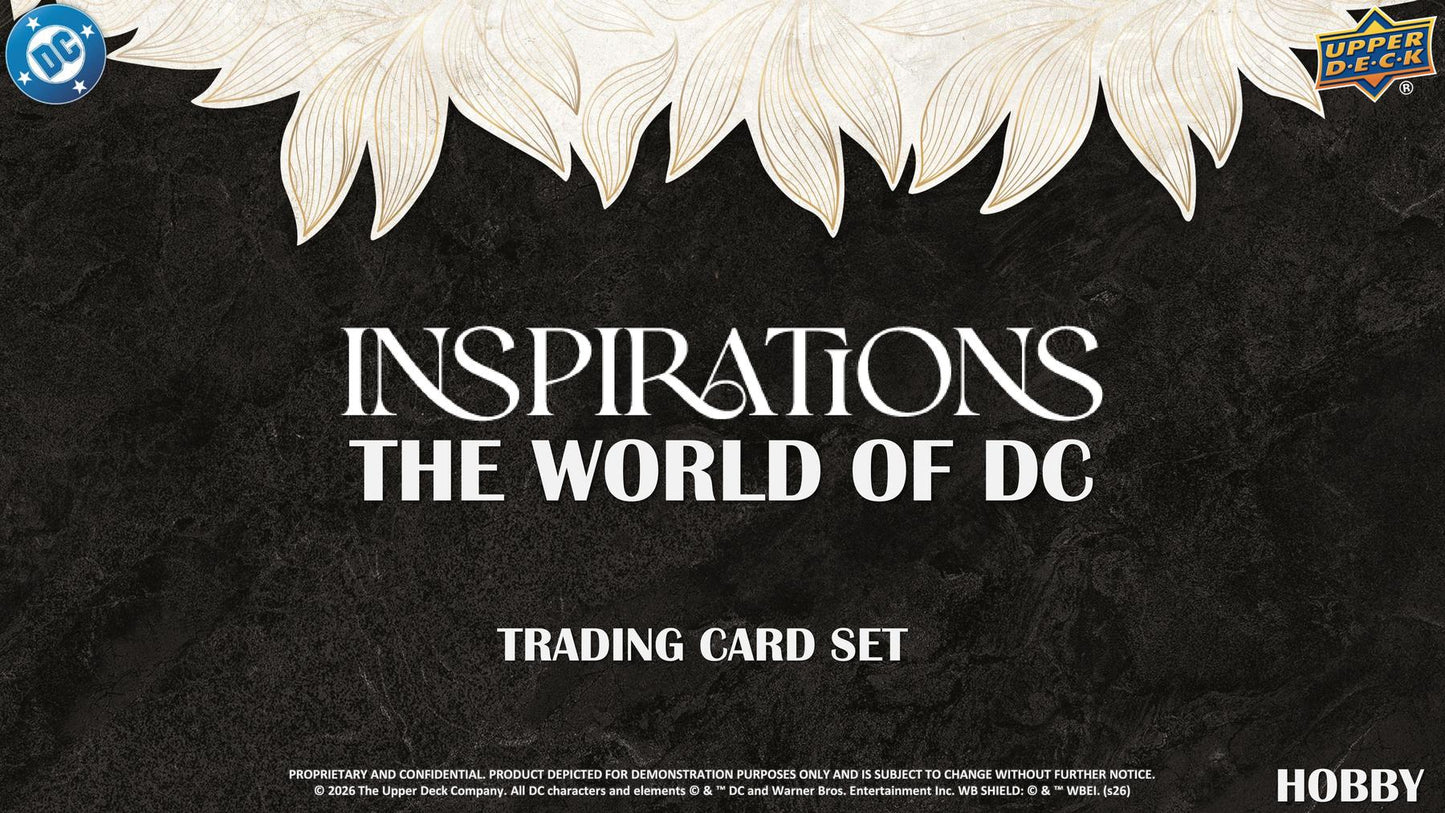 2025 Upper Deck Inspirations The World of DC Hobby