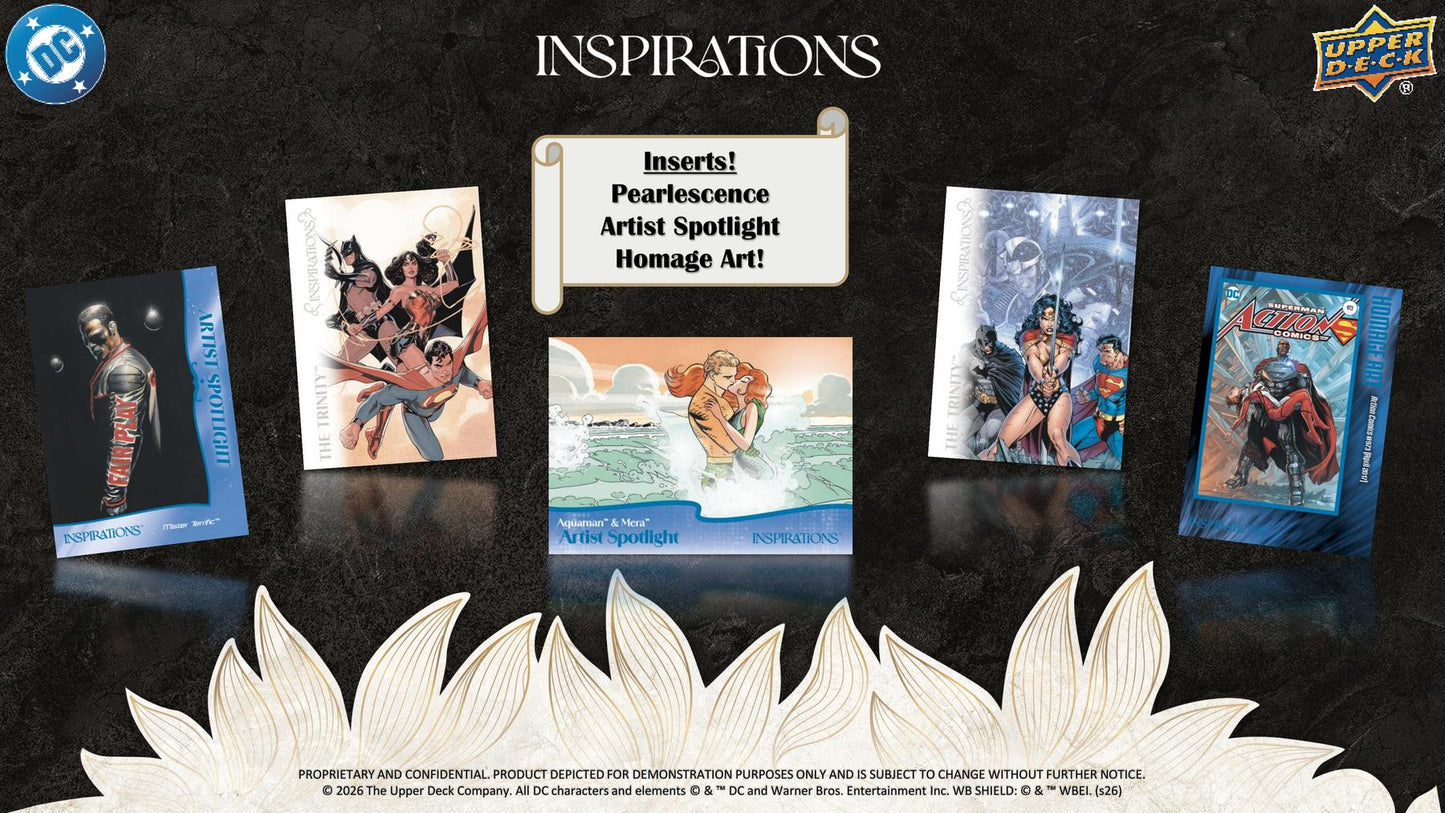 2025 Upper Deck Inspirations The World of DC Hobby