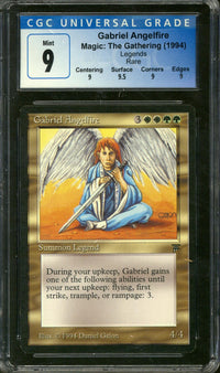 1994 Magic the Gathering Legends Gabriel Angelfire CGC 9