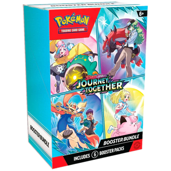 compare product Pokemon Scarlet & Violet Journey Together Booster Bundle 25 Box Case