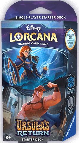 compare product Disney Lorcana: Ursula's Return Starter Deck Box