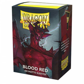 compare product Dragon Shield Card Sleeves - Matte Blood Red (100)